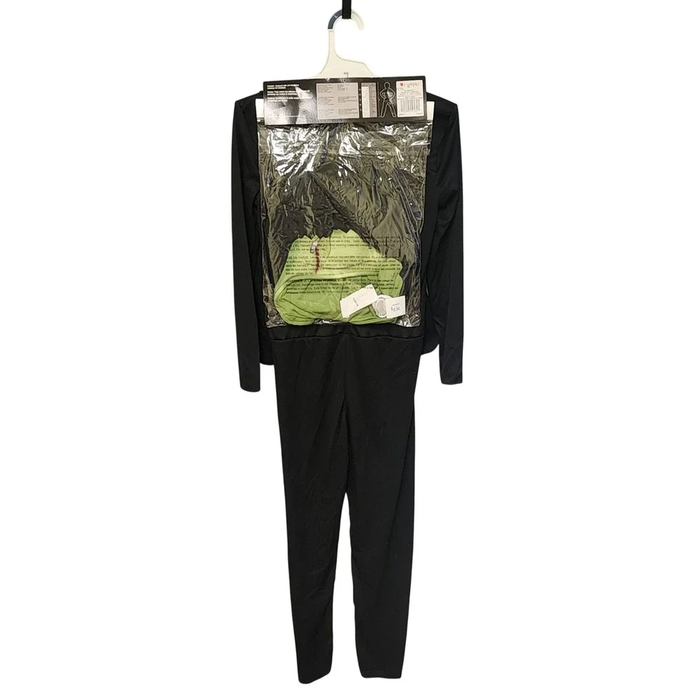 Universal Monsters Frankenstein Kids Costume Jumpsuit Headpiece Size L 10-12